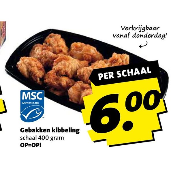Gebakken kibbeling