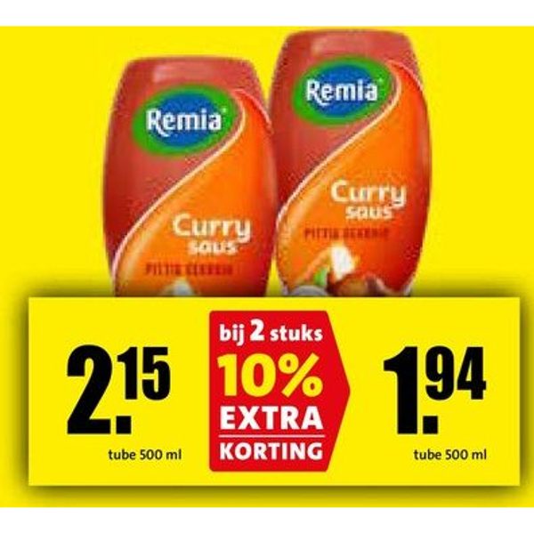 Remia Curry saus