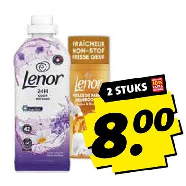 Lenor geurbooster of wasverzachter
