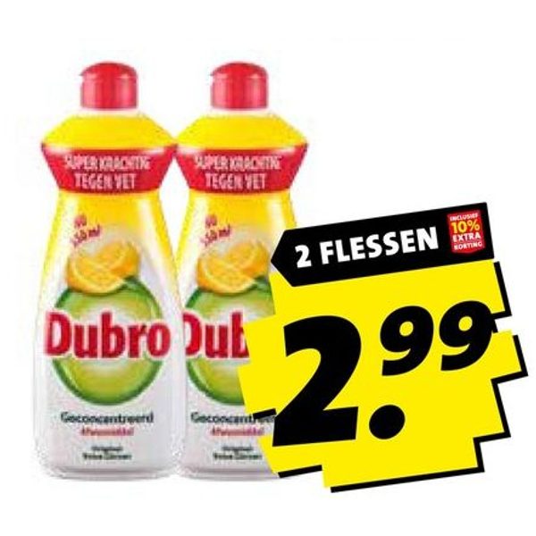 Dubro afwasmiddel citroen