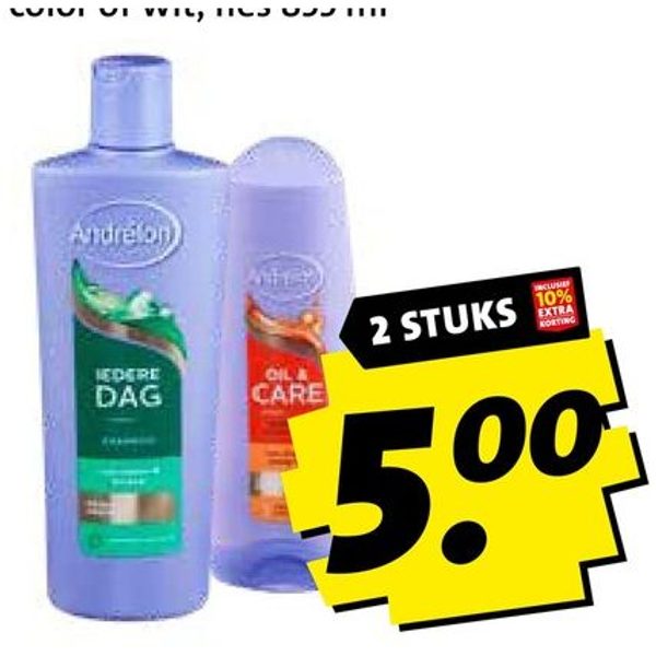 Andrélon shampoo of conditioner