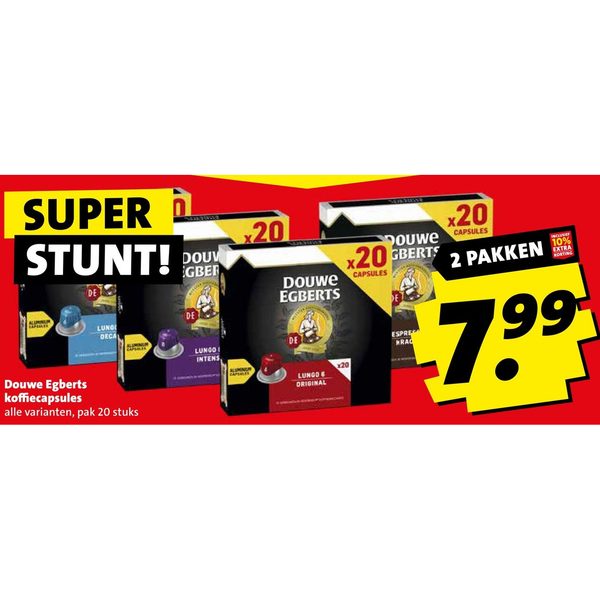 Douwe Egberts koffiecapsules