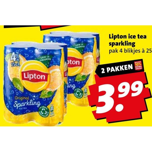 Lipton ice tea sparkling