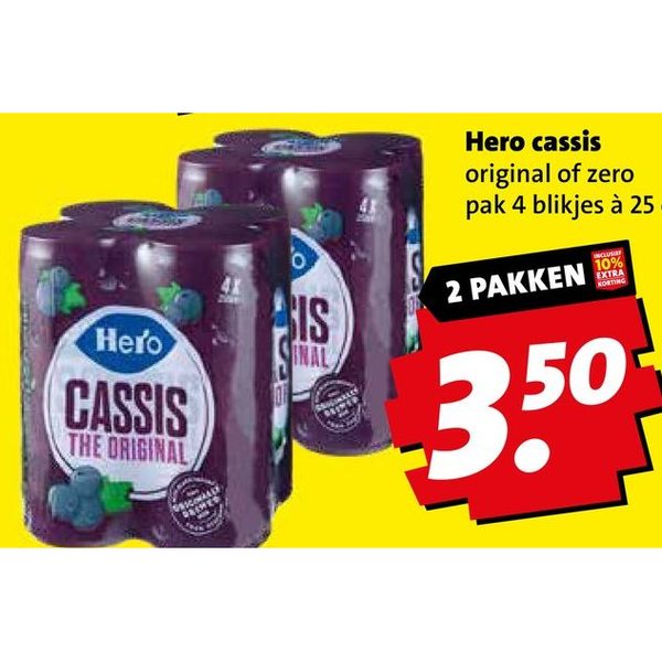 Hero cassis original of zero