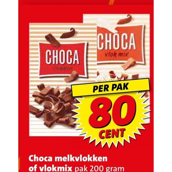 Choca melkvlokken of vlokmix
