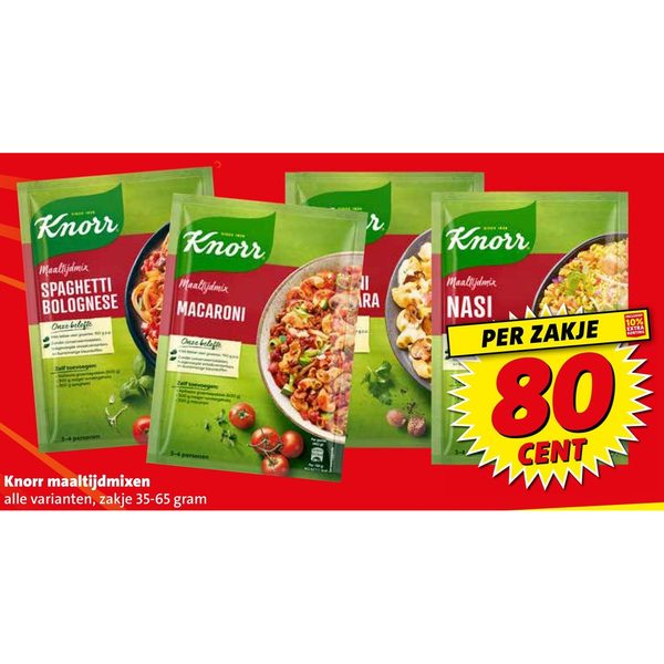 Knorr maaltijdmixen