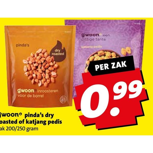 gwoon pinda's dry roasted of katjang pedis