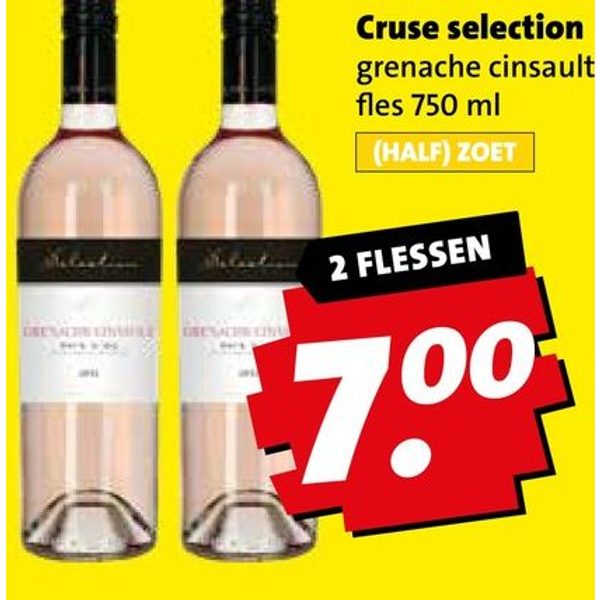 Cruse selection grenache cinsault