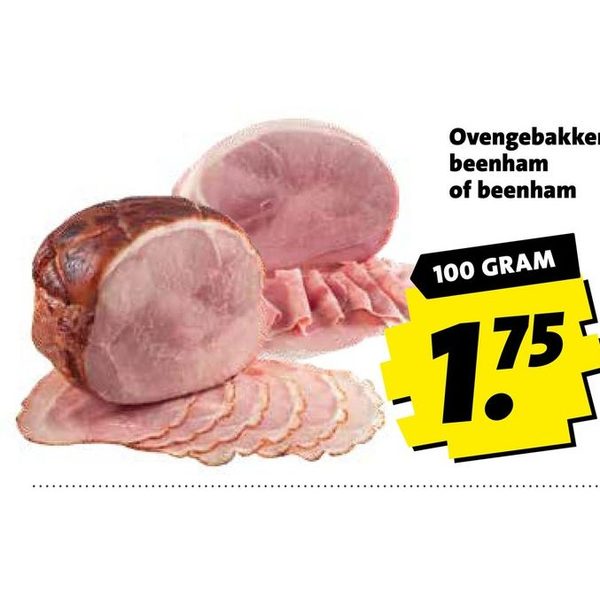 Ovengebakken beenham of beenham