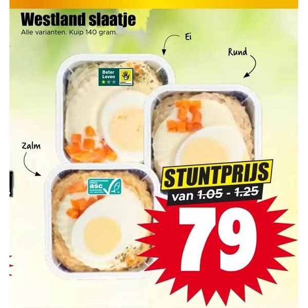 Westland slaatje