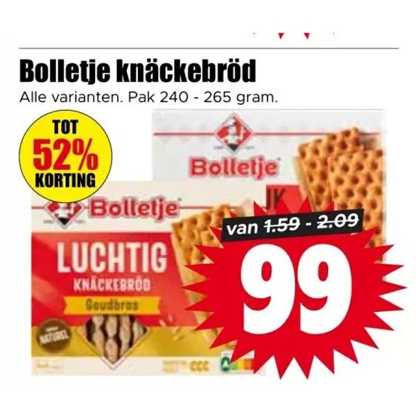 Bolletje knäckebröd