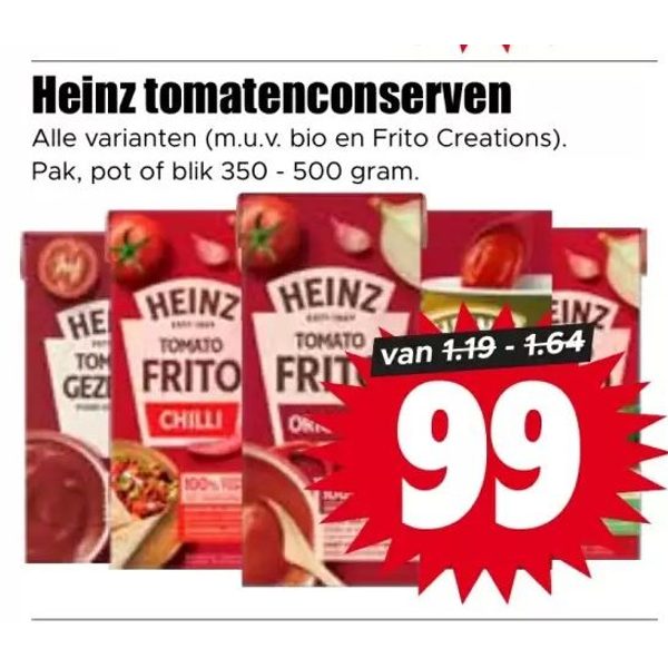 Heinz tomatenconserven