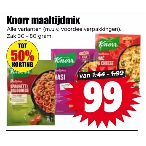 Knorr maaltijdmix