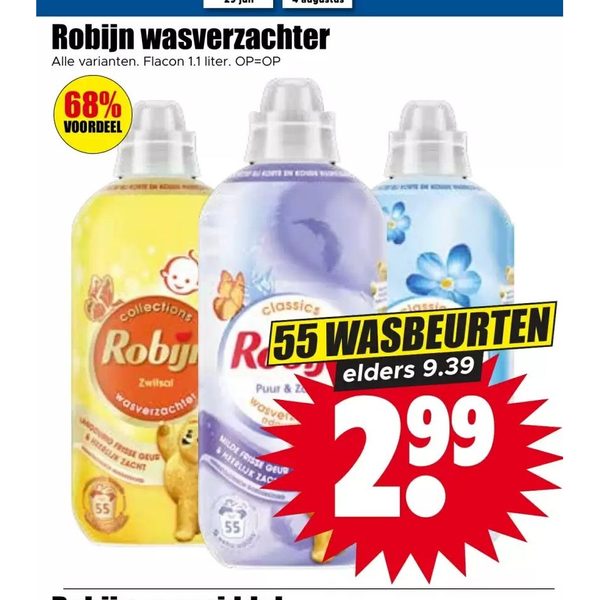 Robijn wasverzachter