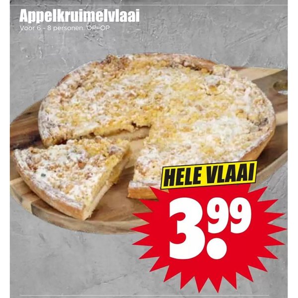Appelkruimelvlaai