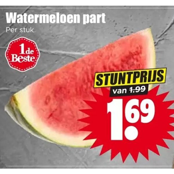 Watermeloen part