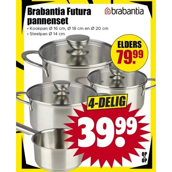 Brabantia Futura pannenset