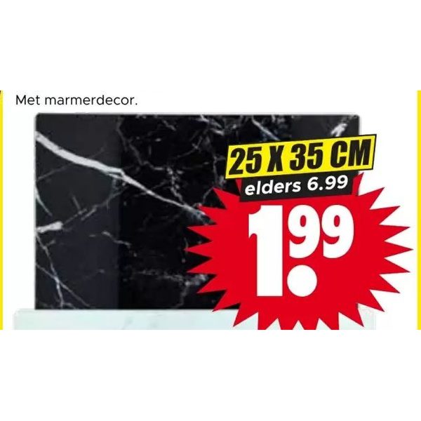 Löwenthal glazen snijplank 25x35cm