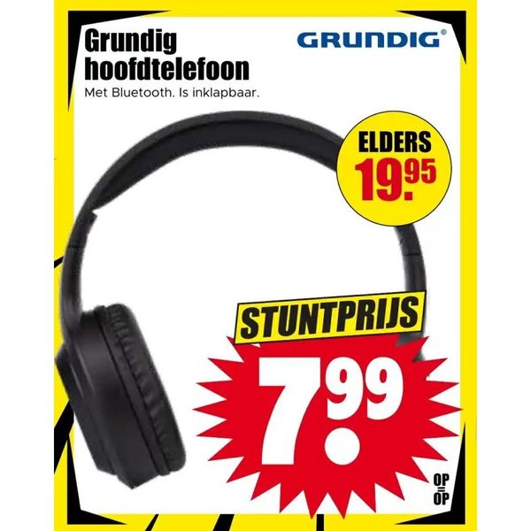Grundig hoofdtelefoon