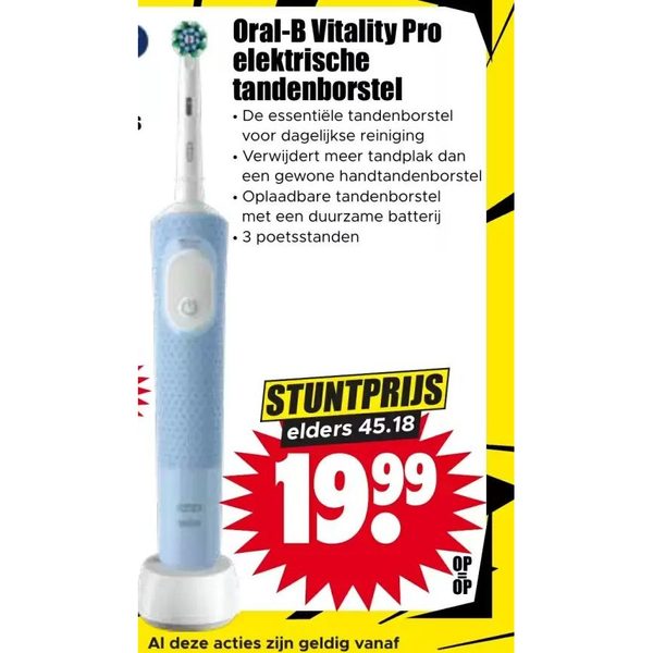 Vitality Pro elektrische tandenborstel