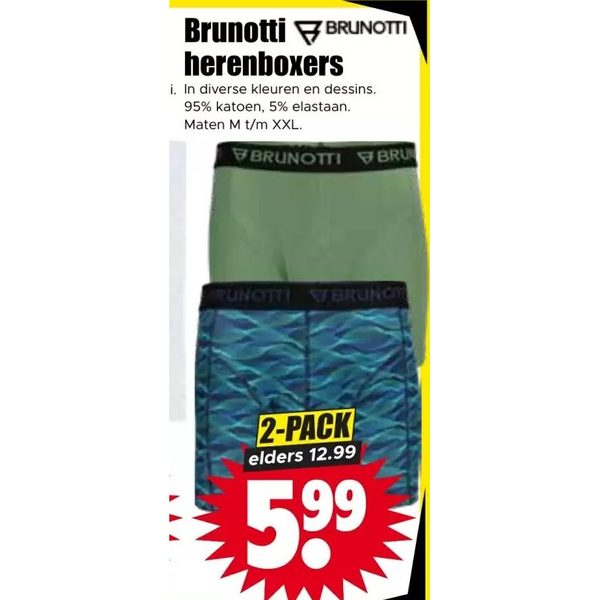 Brunotti herenboxers