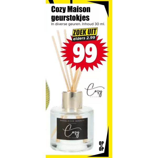 Cozy Maison geurstokjes