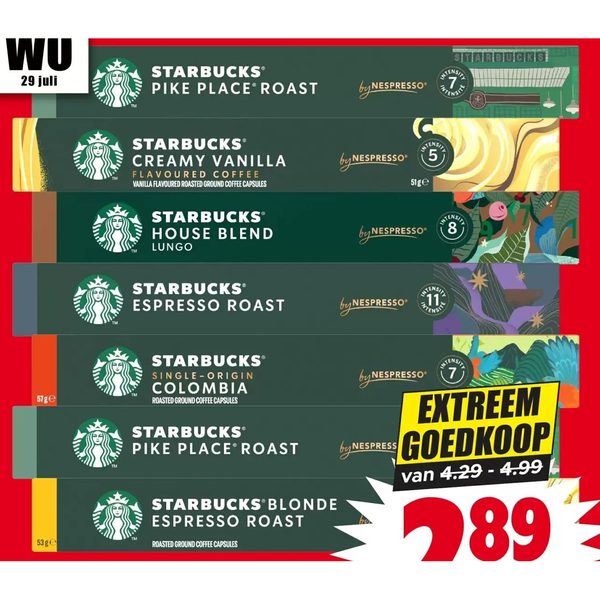 Starbucks koffiecapsules