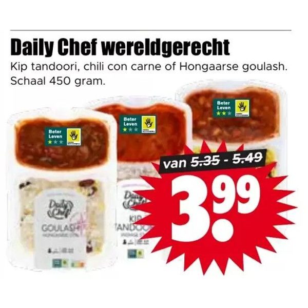 Daily Chef wereldgerecht