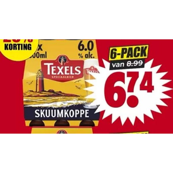 Texels Skuumkoppe 6-pack