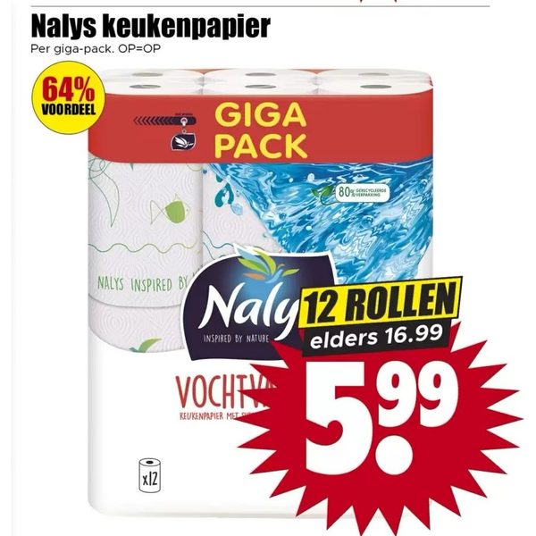 Nalys keukenpapier