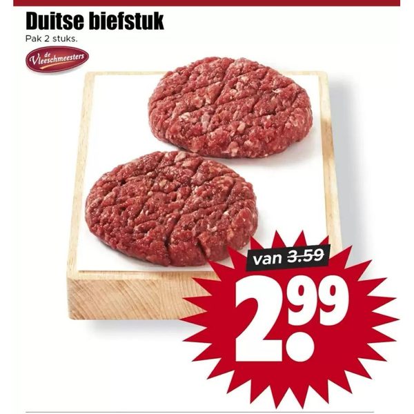 Duitse biefstuk