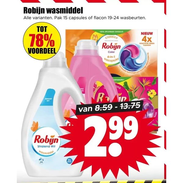 Robijn wasmiddel