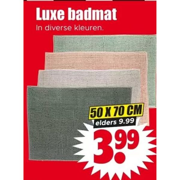 Luxe badmat