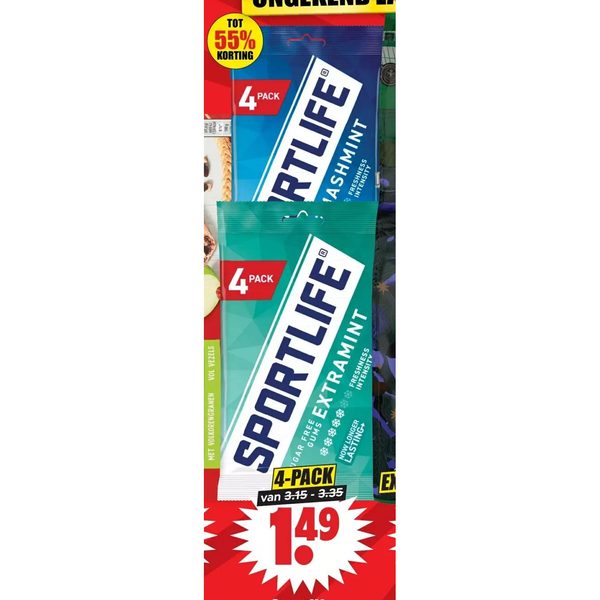 Sportlife kauwgom