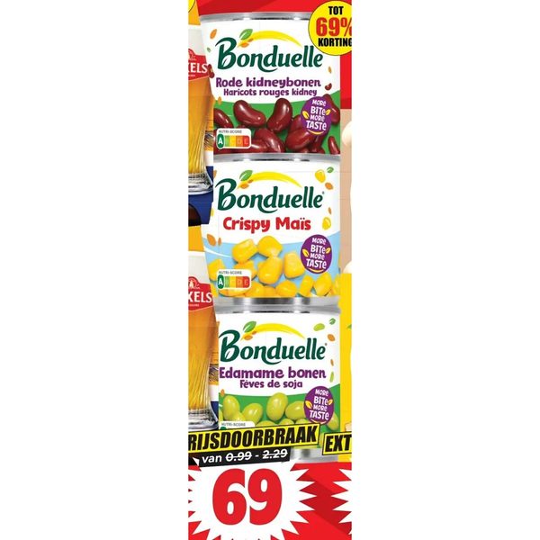 Bonduelle groente