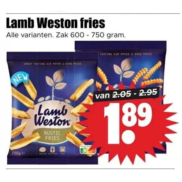 Lamb Weston fries