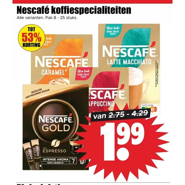 Nescafé koffiespecialiteiten