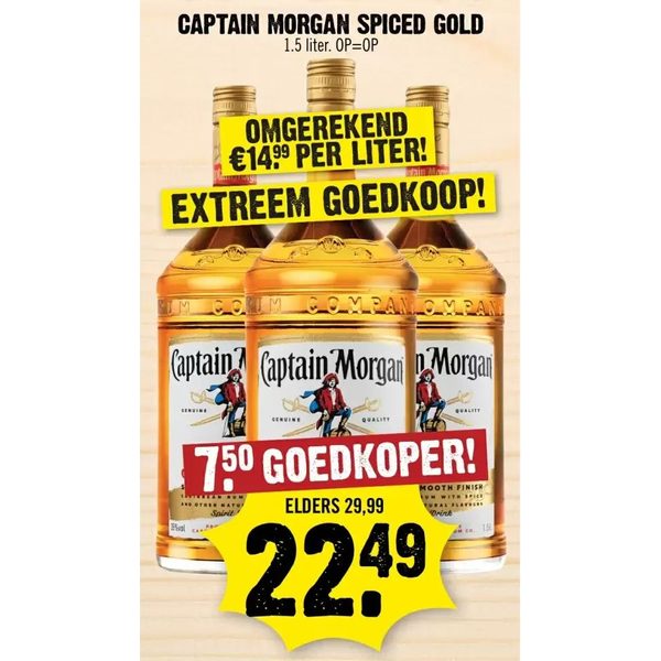 Captain Morgan Spiced Gold
