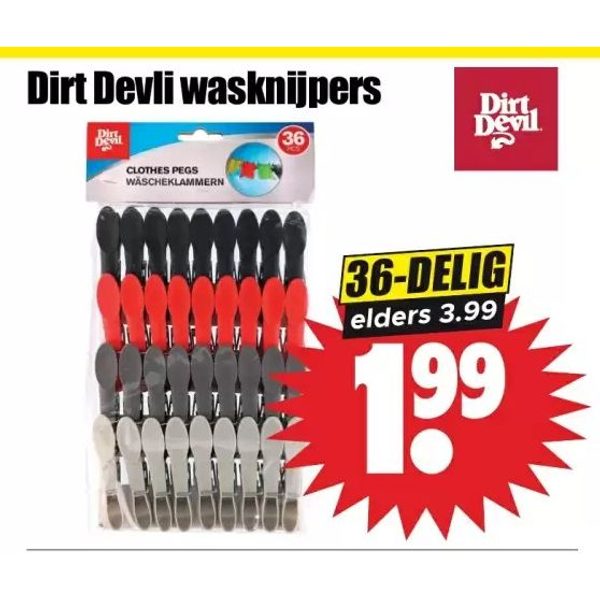 Dirt Devli wasknijpers
