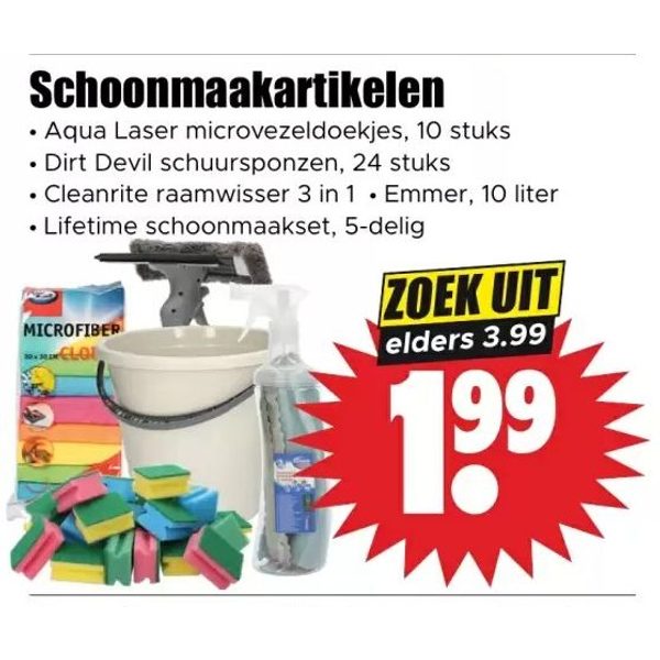 Schoonmaakartikelen