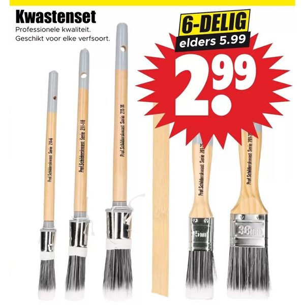 Kwastenset