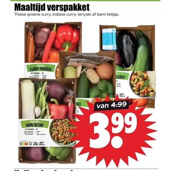 Maaltijd verspakket