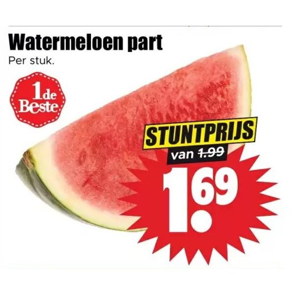 Watermeloen part