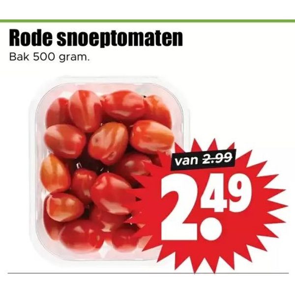 Rode snoeptomaten