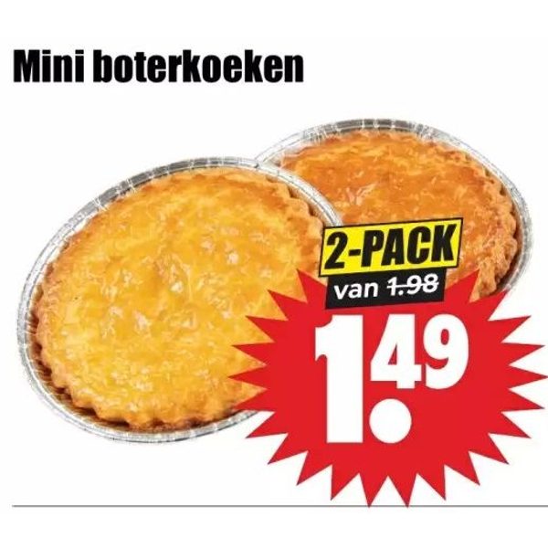 Mini boterkoeken
