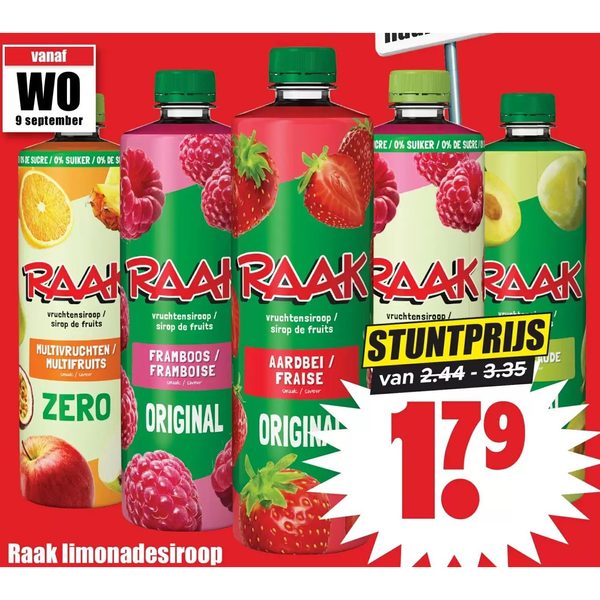 Raak limonadesiroop
