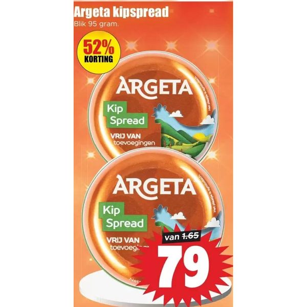 Argeta kipspread