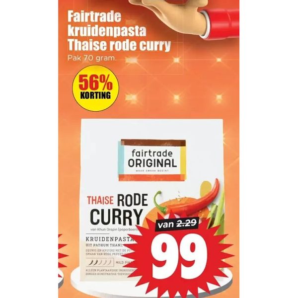 Fairtrade kruidenpasta
