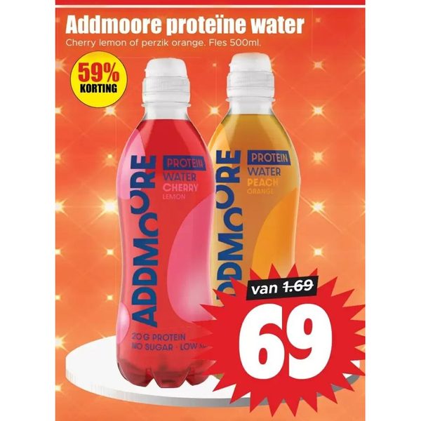 Addmoore proteïne water