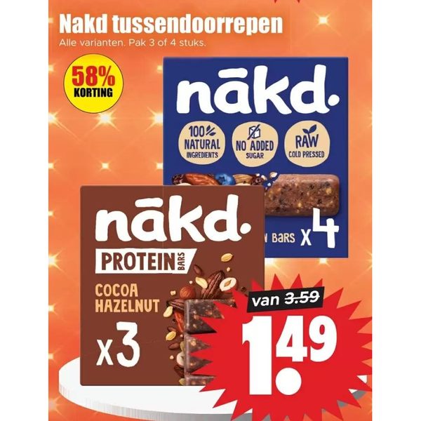 Nakd tussendoorrepen